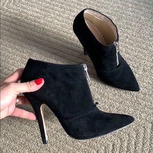 Stiletto ankle booties